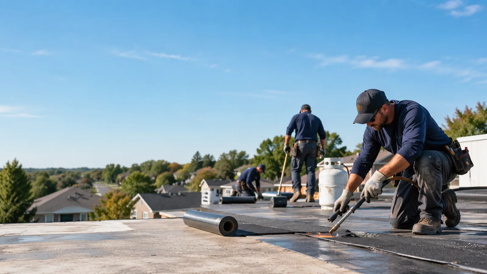 Flat Roof Leak Repair providers in Fairfax, IA